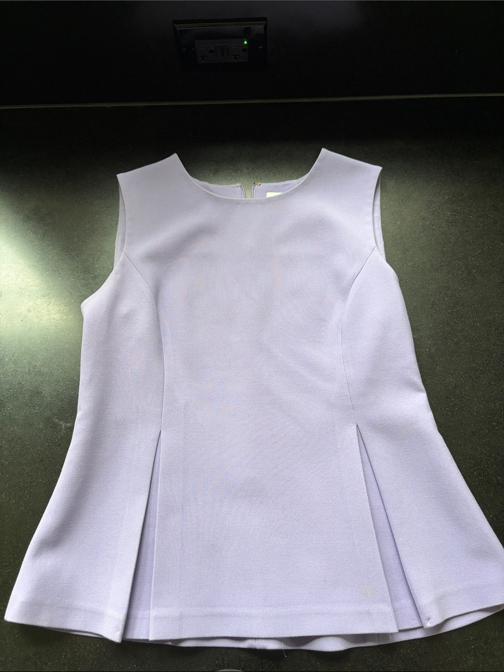 Diane Von Furstenberg Lavender Crewneck Top